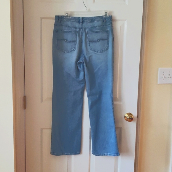 Talbots- Stretch 5-Pocket Light Blue Jeans Size: 10 - Picture 3 of 12